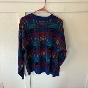 Vintage Reed St. James Men's Large Crewneck Sweater.
